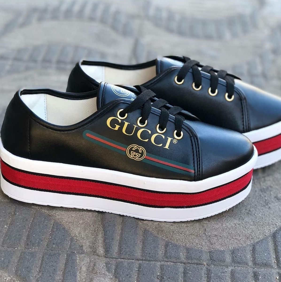 tenis gucci feminino plataforma