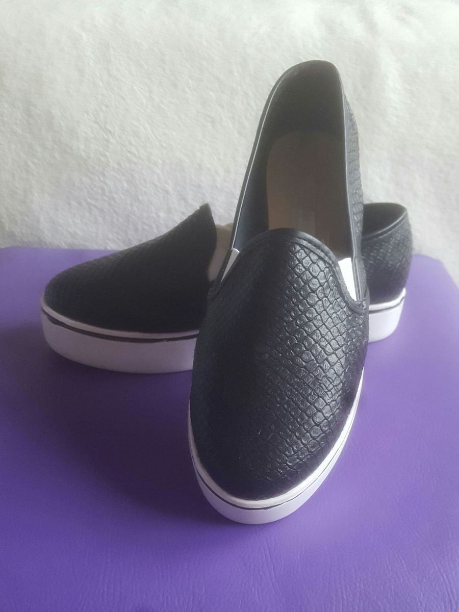 tenis sem cadarço moleca