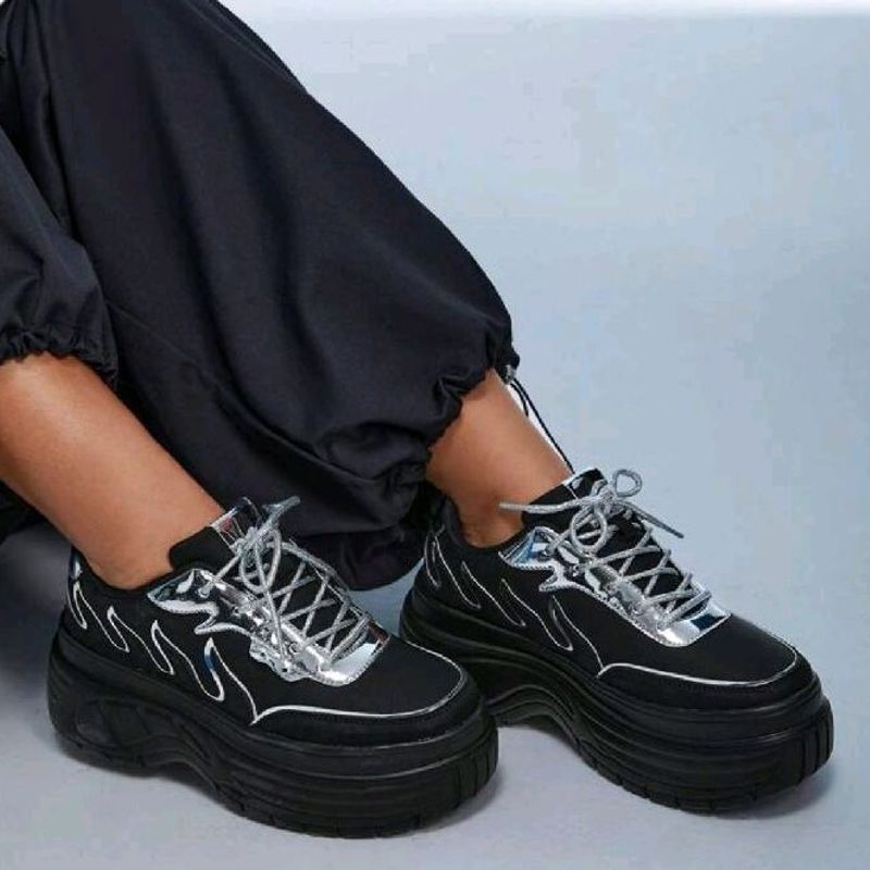 Shein tenis plataforma 2025