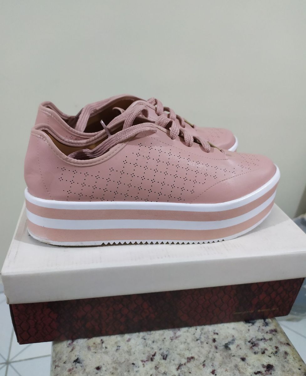 tenis plataforma vizzano rose