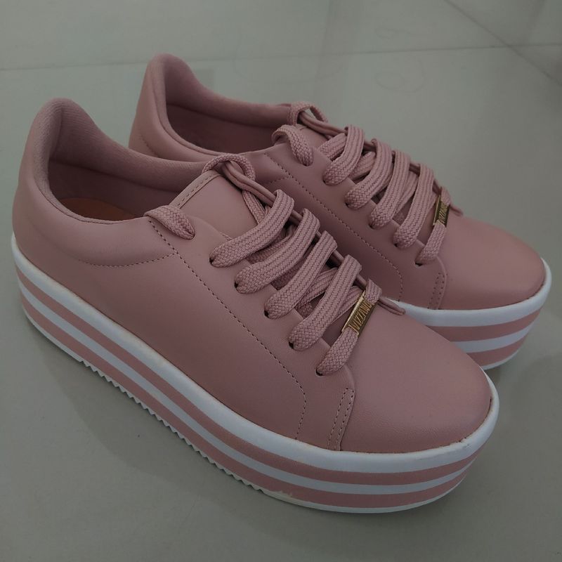 Tênis feminino 2024 vizzano rosa