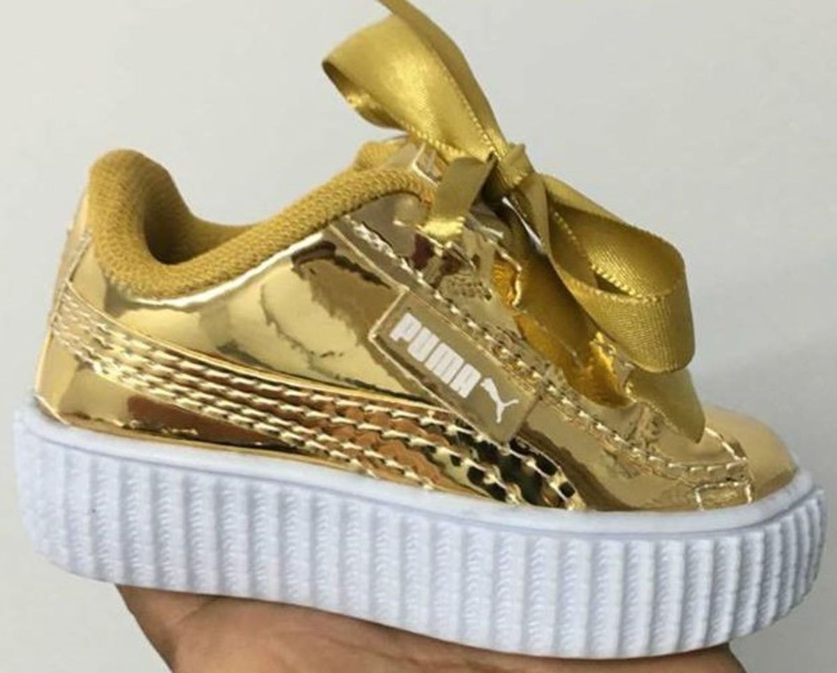 tenis da puma de laço