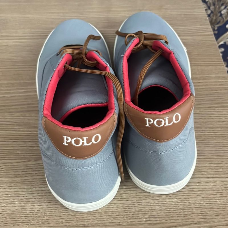 Tenis polo best sale cano alto