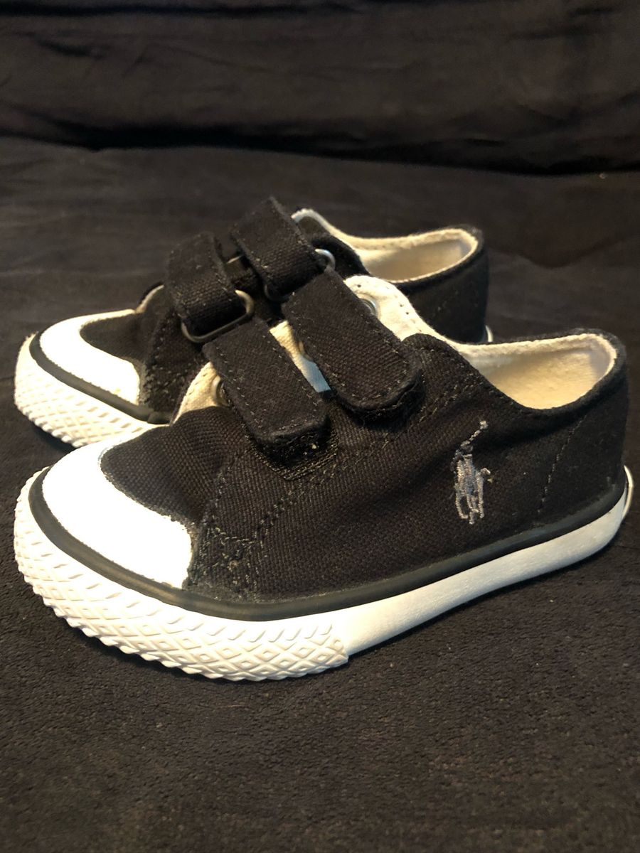 tenis polo infantil velcro