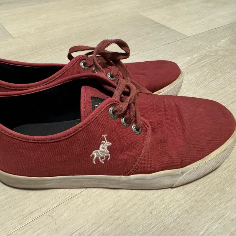 Tênis Polo Vermelho Tam 39 Masculino Polo Usado 104111970 enjoei