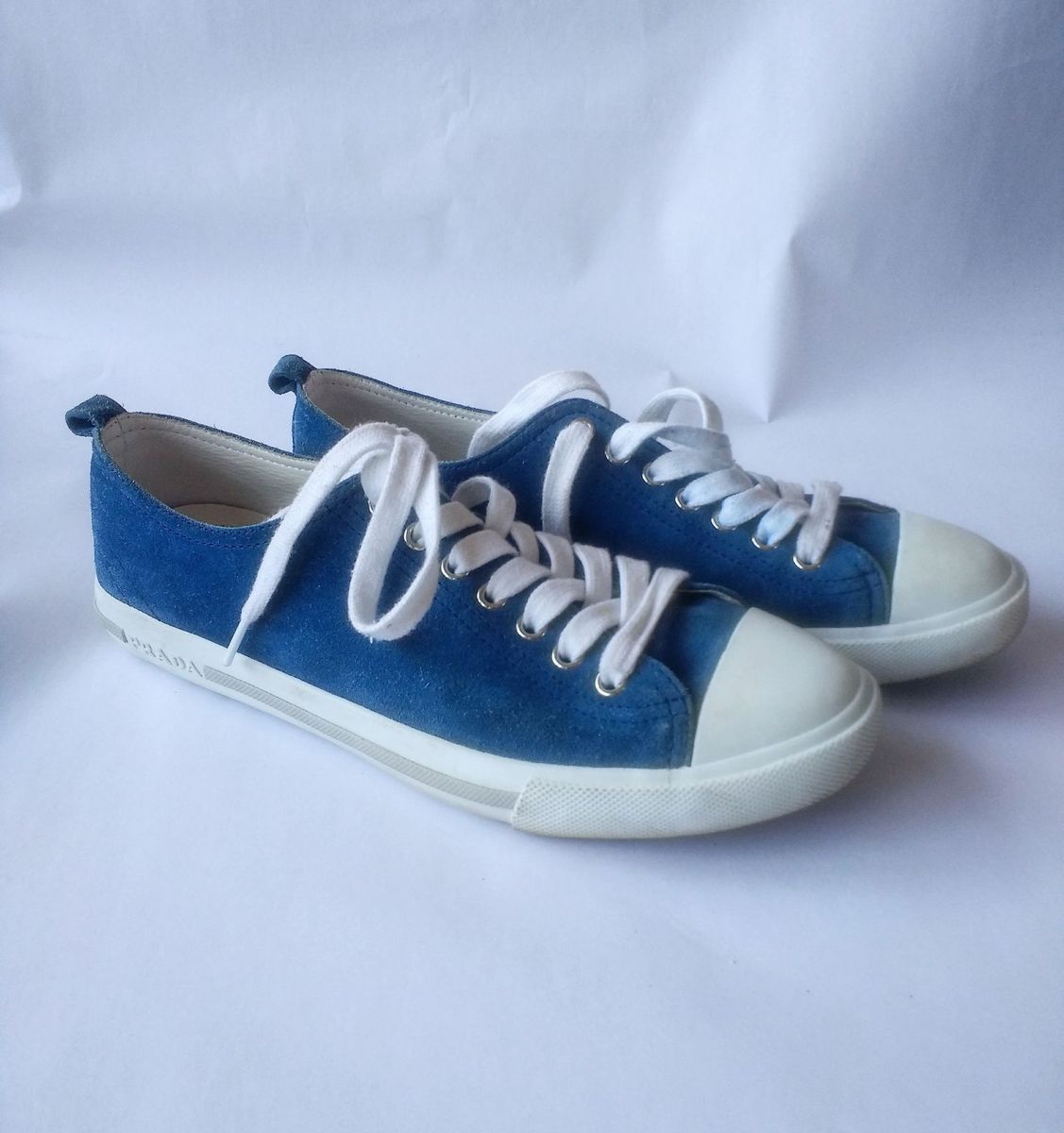 tenis prada azul