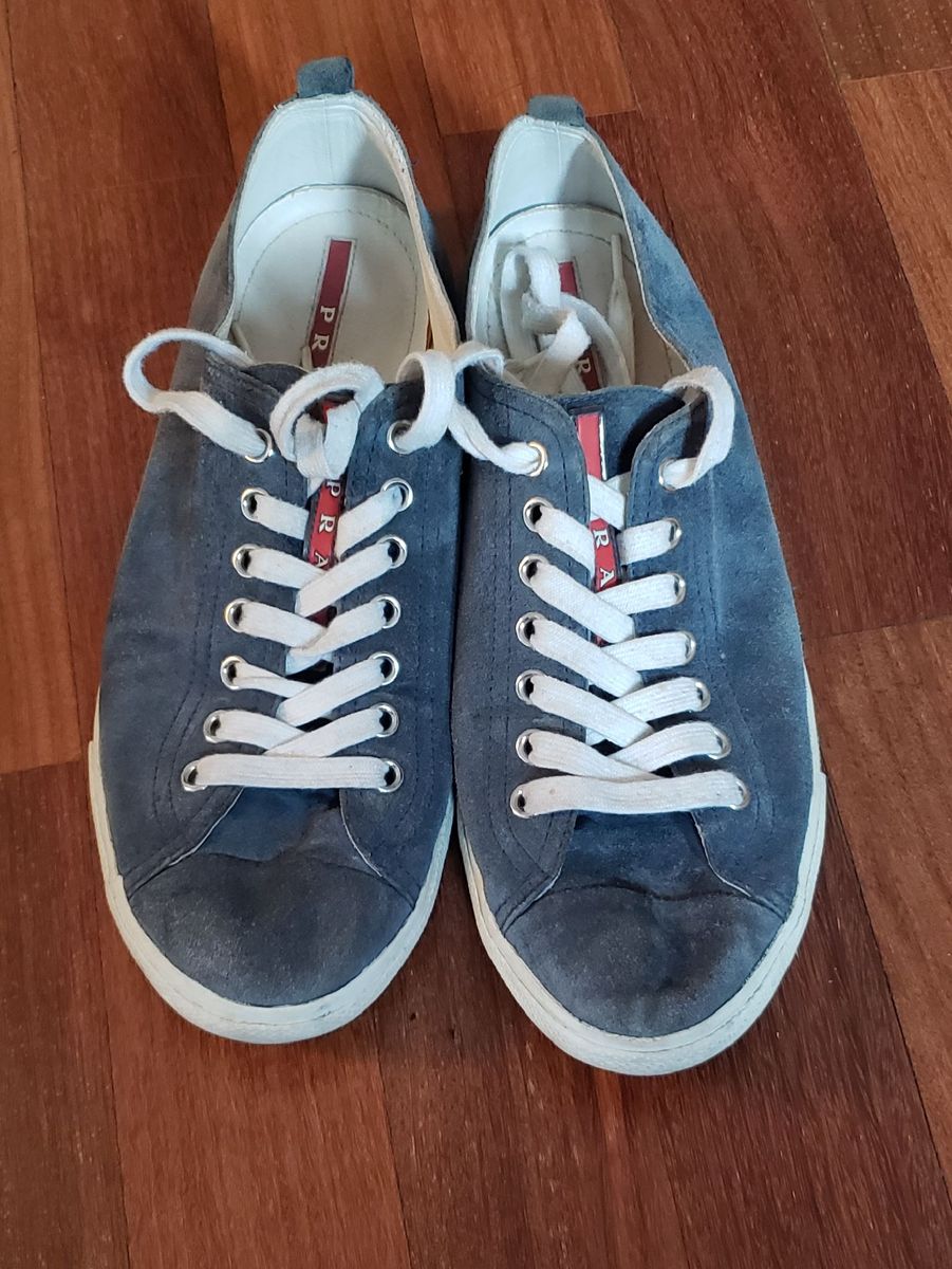 tenis prada azul