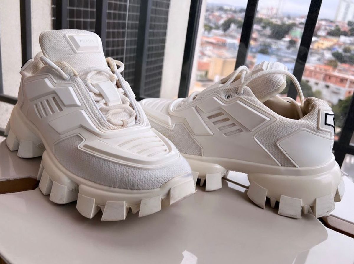 Tênis Prada Cloudbust Thunder Branco Tam 40 Tênis Feminino