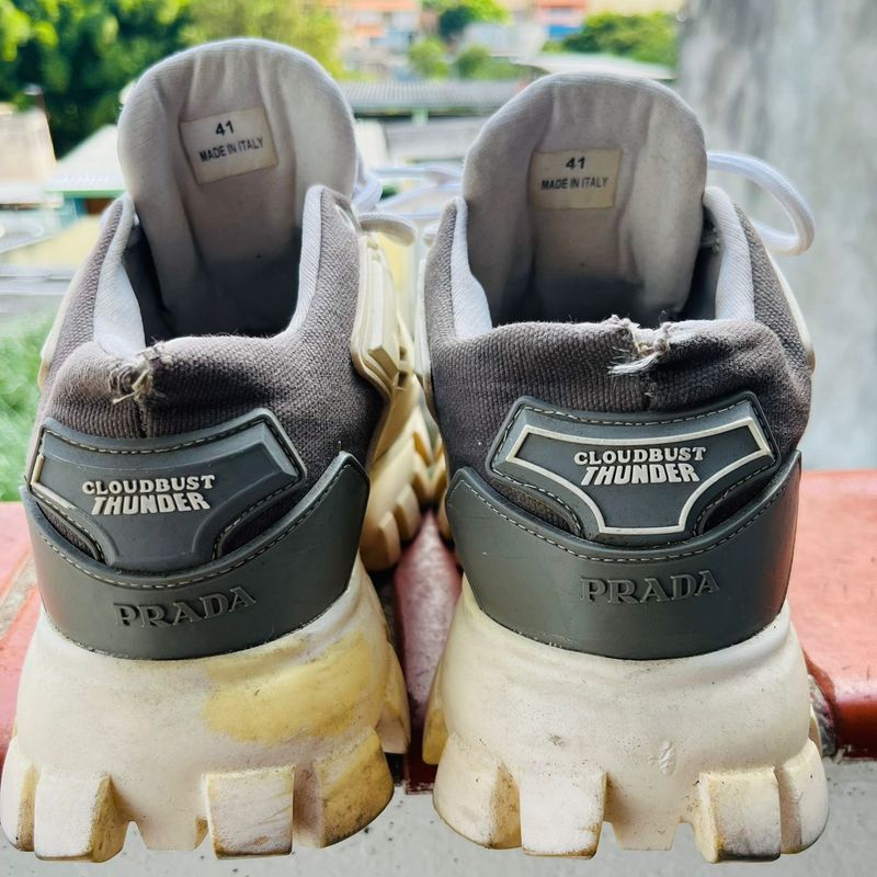 Tênis Prada Masculino Cloudbust Thunder Prada Usado 101223696 - Main Image