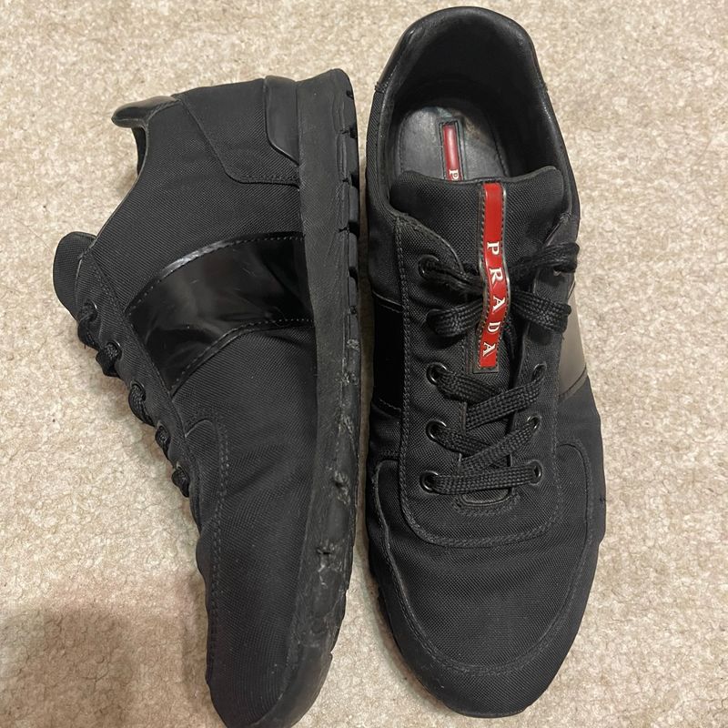 Tênis Prada Masculino Preto Tênis Masculino Prada Usado 90203959 enjoei