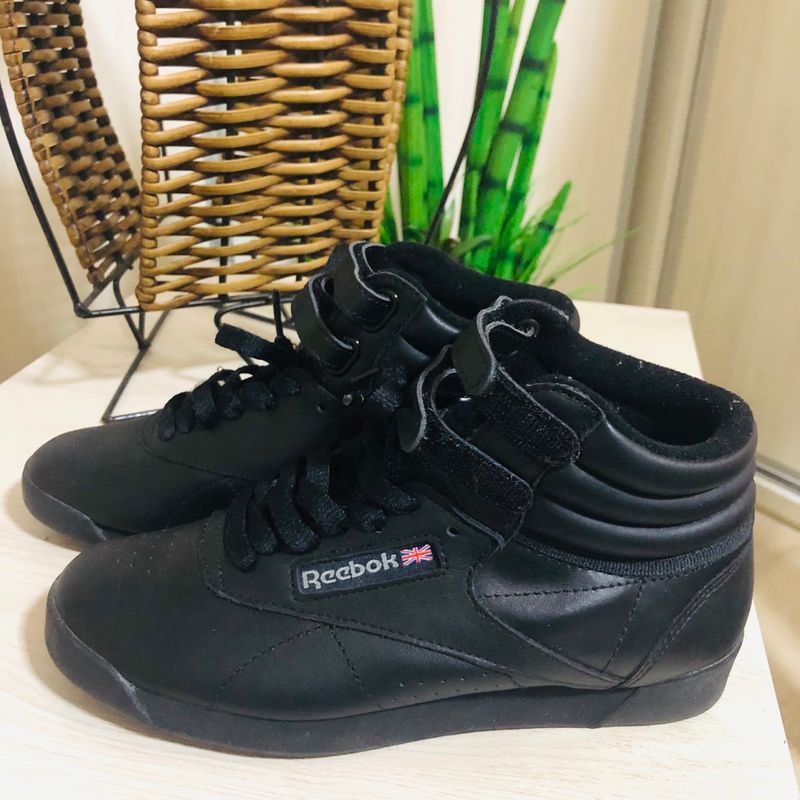 Reebok best sale botinha preto