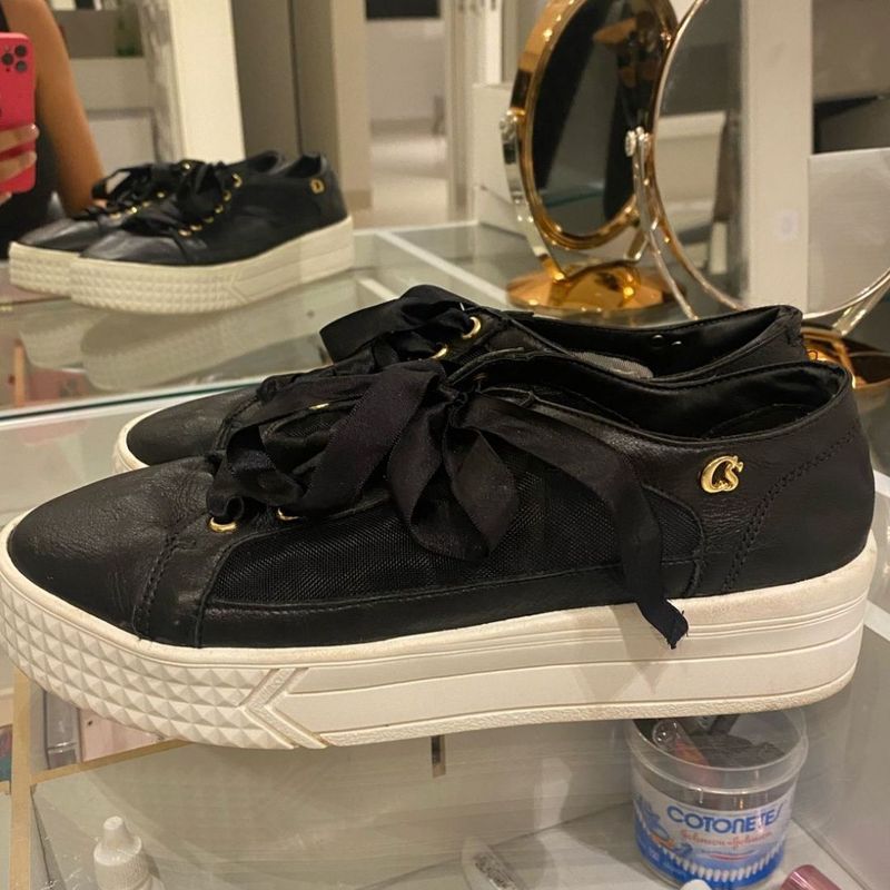 Tenis preto store feminino carmen steffens