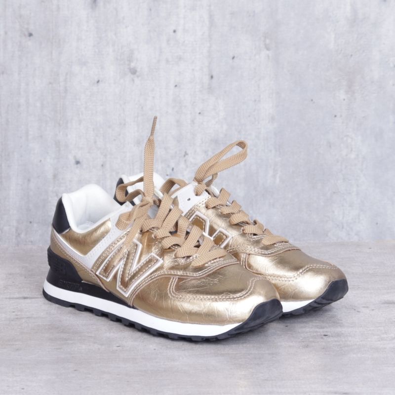 Tênis Preto Dourado New Balance Tênis Feminino New Balance Usado