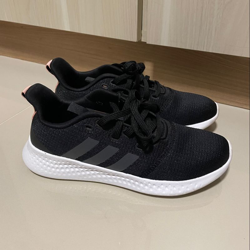 Adidas Feminino Preto TÃªnis Adidas Esportivo Esportivo Tenis