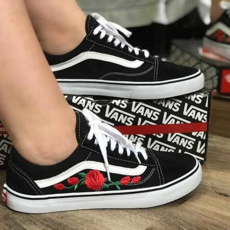 Vans feminino best sale preto mercado livre