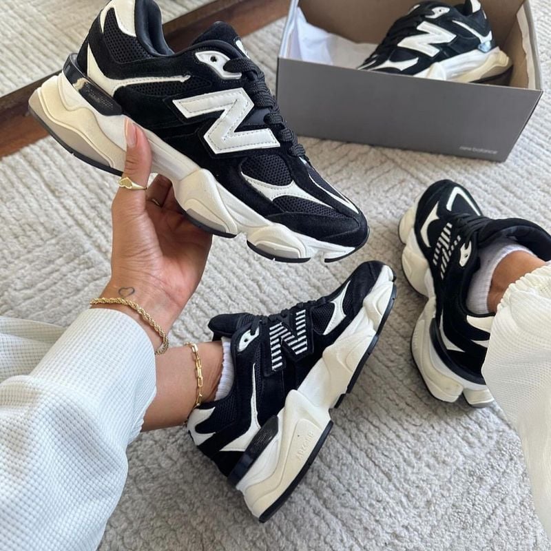 Tênis Preto New Balance 37 de Couro Tênis Feminino New Balance Nunca  Usado 101468933 enjoei