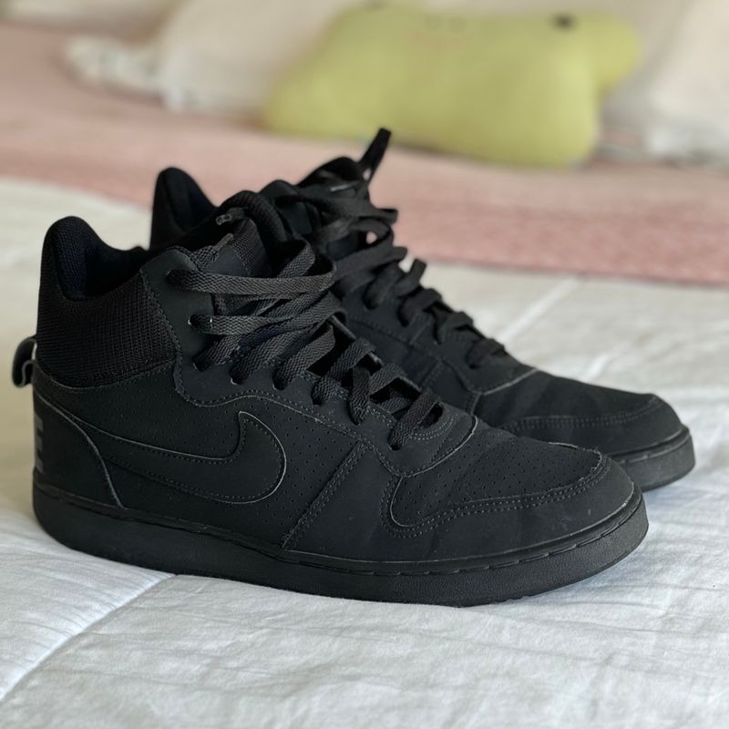 Tênis Preto Nike Cano Alto Nike Usado 103733501 enjoei