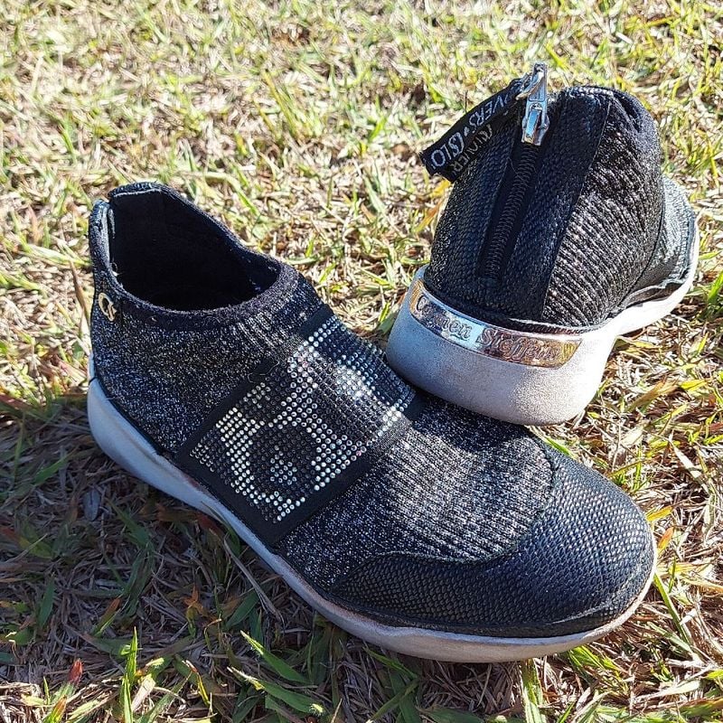 Slip On Tenis Preto Feminino Carmen Steffens Shoes Tenis Slip Sola