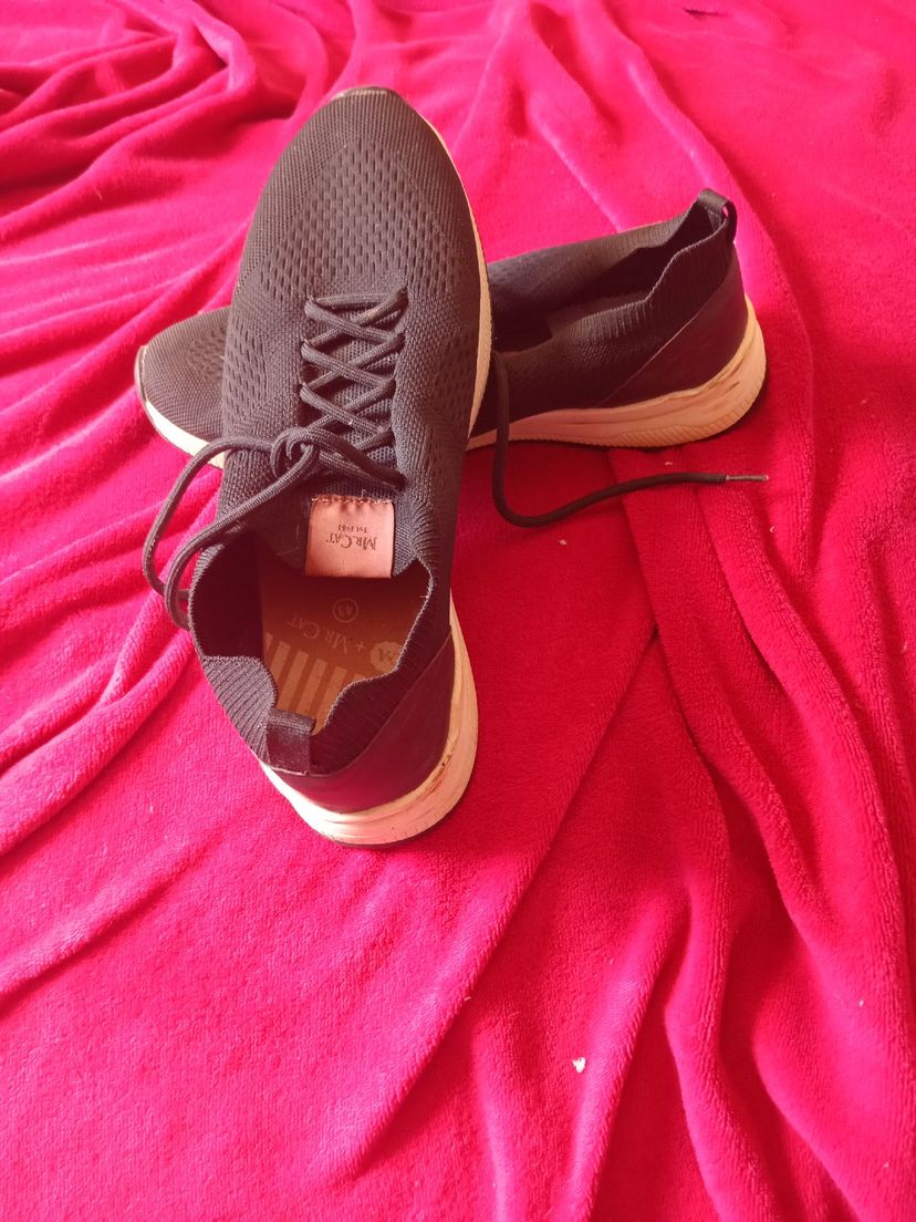 tênis preto tamanho 43 mr cat - esporte mr cat