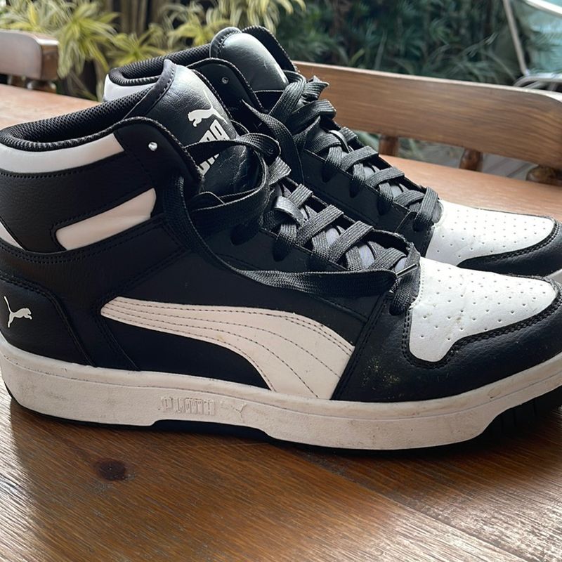 Tenis botinha 2024 puma preto