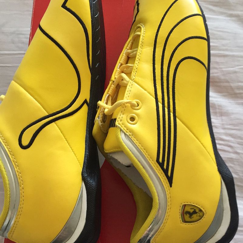 Tenis puma shop ferrari amarelo