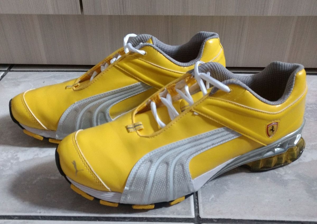 Tenis puma 2025 ferrari amarelo