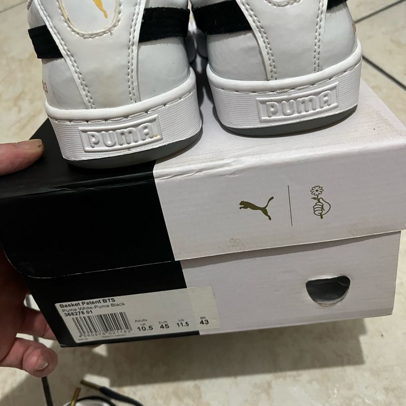Tênis Puma Basket Patent Bts Edição Limitada | Puma Usado