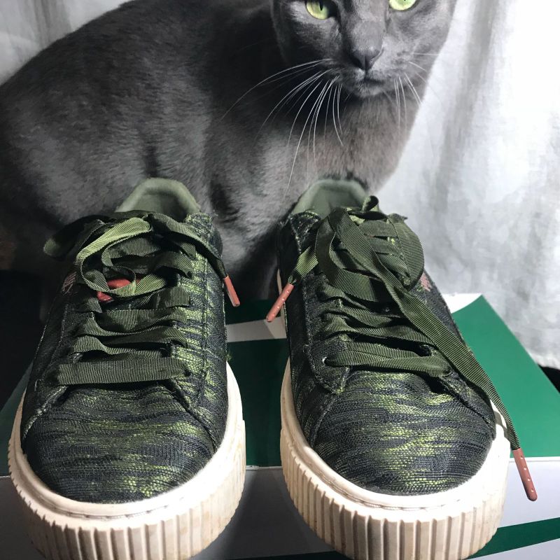 Puma basket platform deals vr wn's