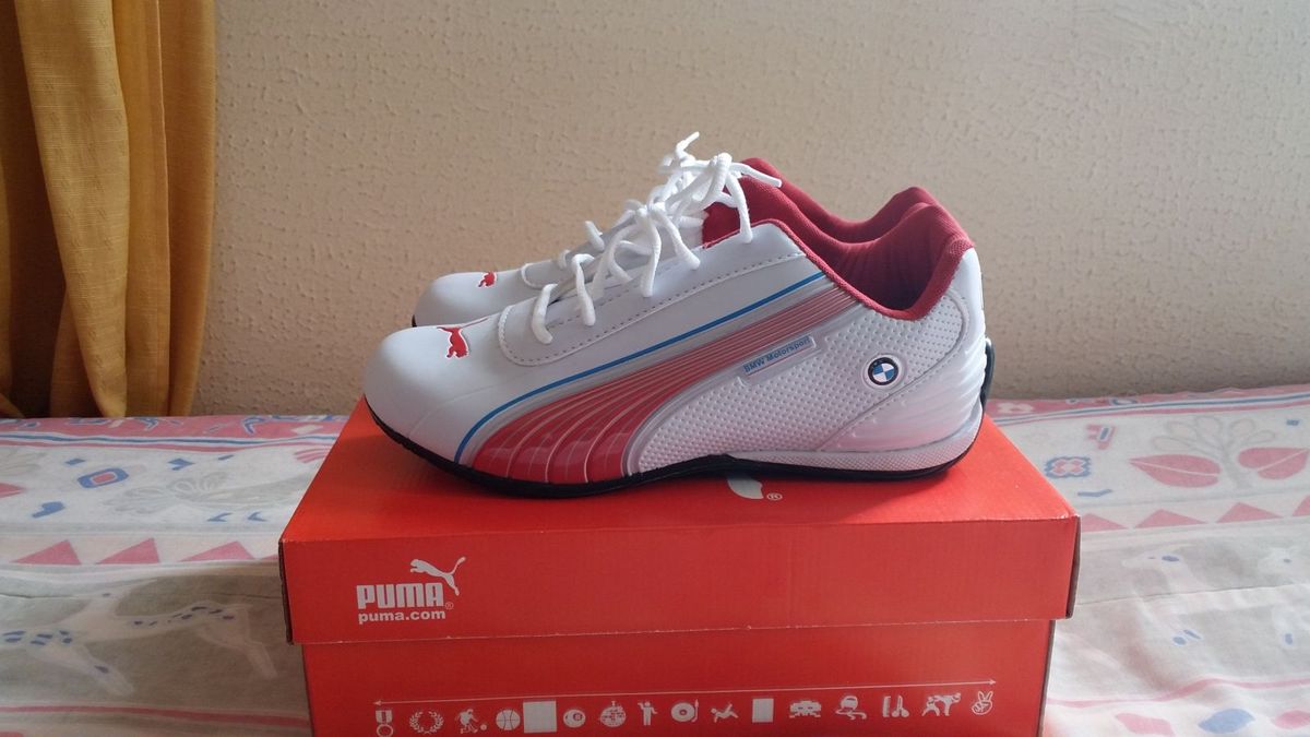 tenis puma bmw vermelho