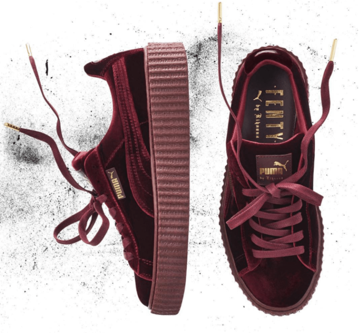 puma fenty bordo