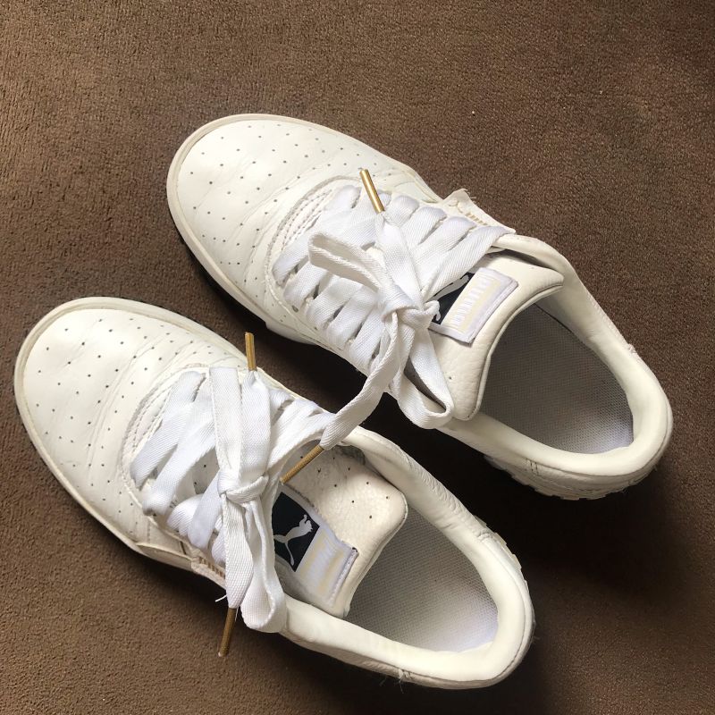 Tênis Puma Cali Branco e Preto Tênis Feminino Puma Usado