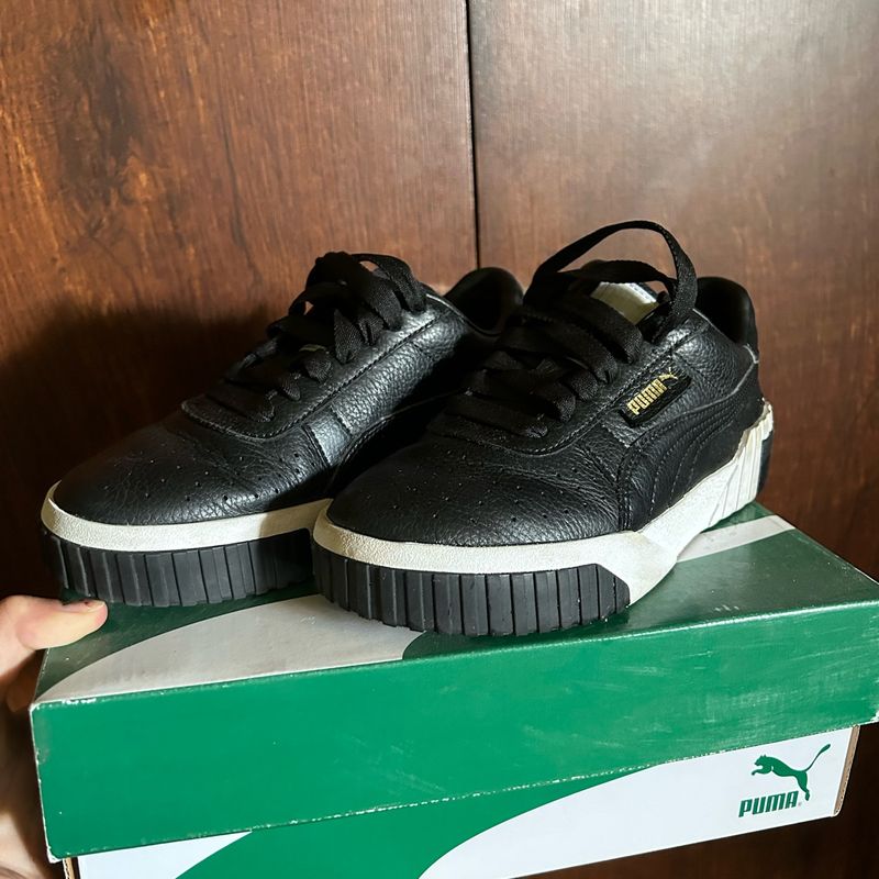 Puma cali branco e hot sale preto