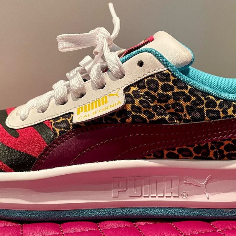Tenis Puma California Animal Print Puma Usado 101986557 enjoei