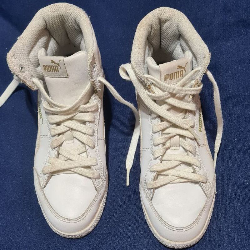 Tênis Puma Cano Alto Tênis Feminino Puma Usado 83401633 enjoei