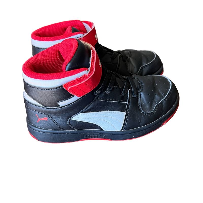 Tenis puma cano alto fashion infantil