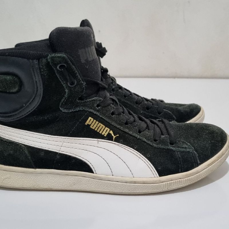 Tênis Puma Cano Alto Feminino Original Puma Usado 107432654 enjoei