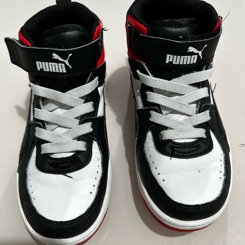 Tênis Puma Cano Alto Infantil Puma Usado 106977603 enjoei