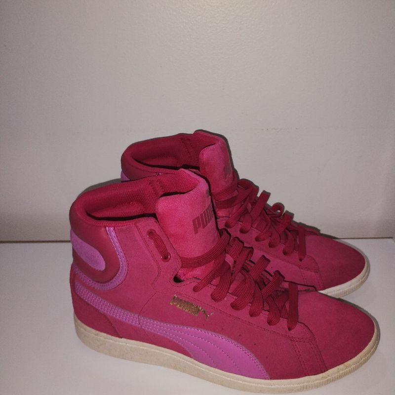 Puma cano best sale alto vermelho