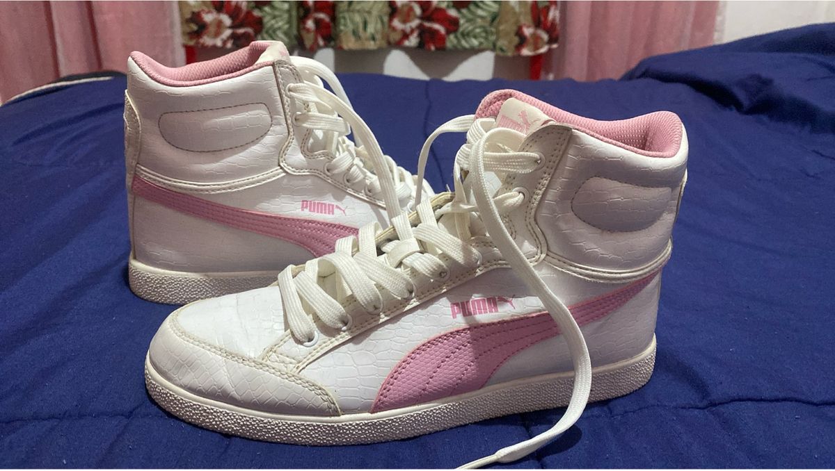 Nis Puma TÃªnis Puma Cano Alto Feminino Tênis Puma Cano Alto Puma