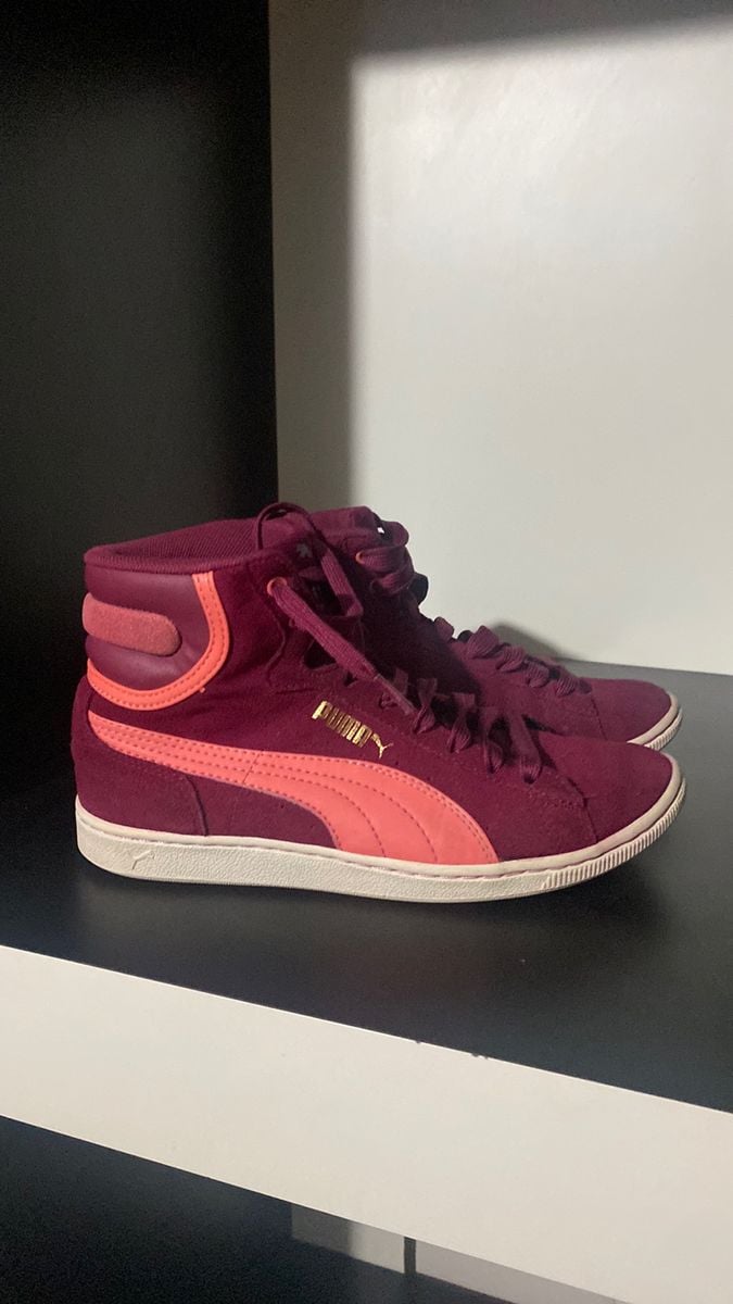 Tênis Puma Cano Alto Puma Usado 103632056 enjoei