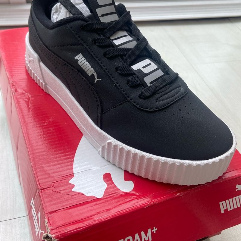 Tênis Puma Carina Bold Bdp Preto, Tênis Feminino Puma Nunca Usado 96010515