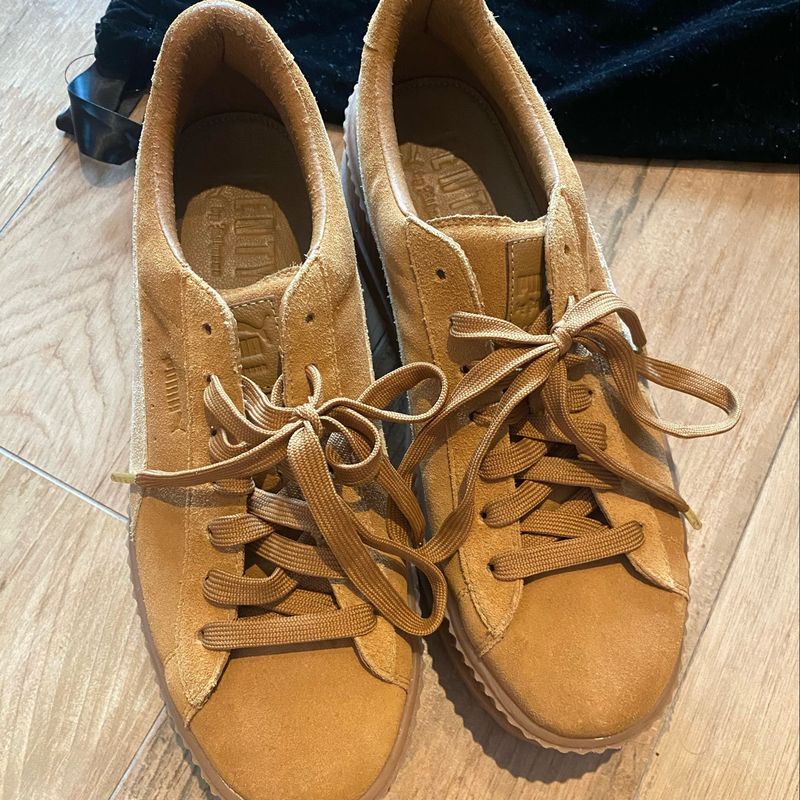 Puma creepers camel best sale