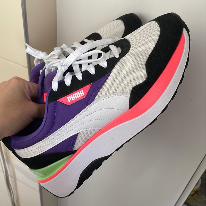 Tênis Puma Colorido Tênis Feminino Puma Usado 81463154 enjoei