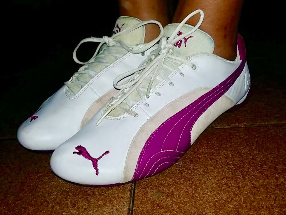 tenis puma feminino couro