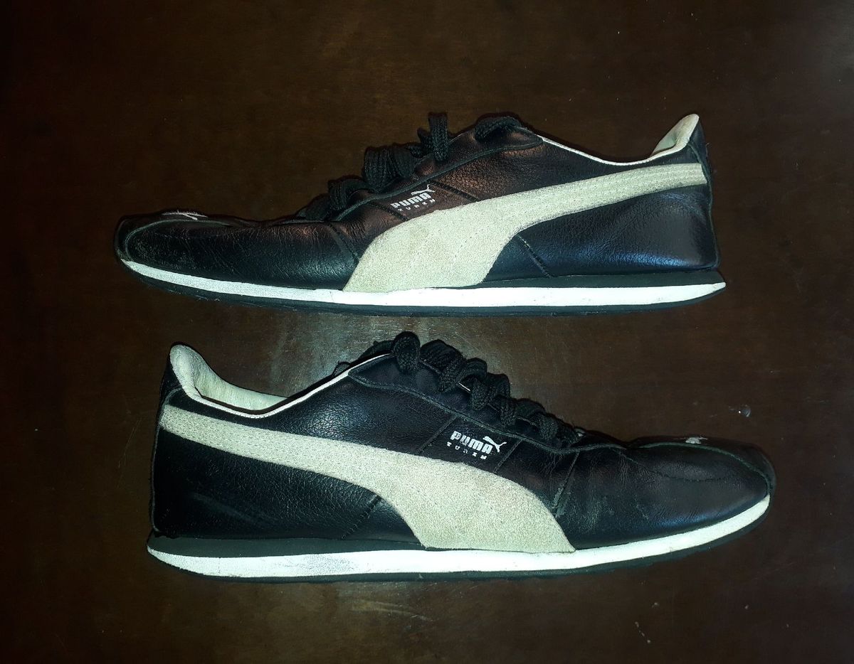 Tenis puma de sales couro