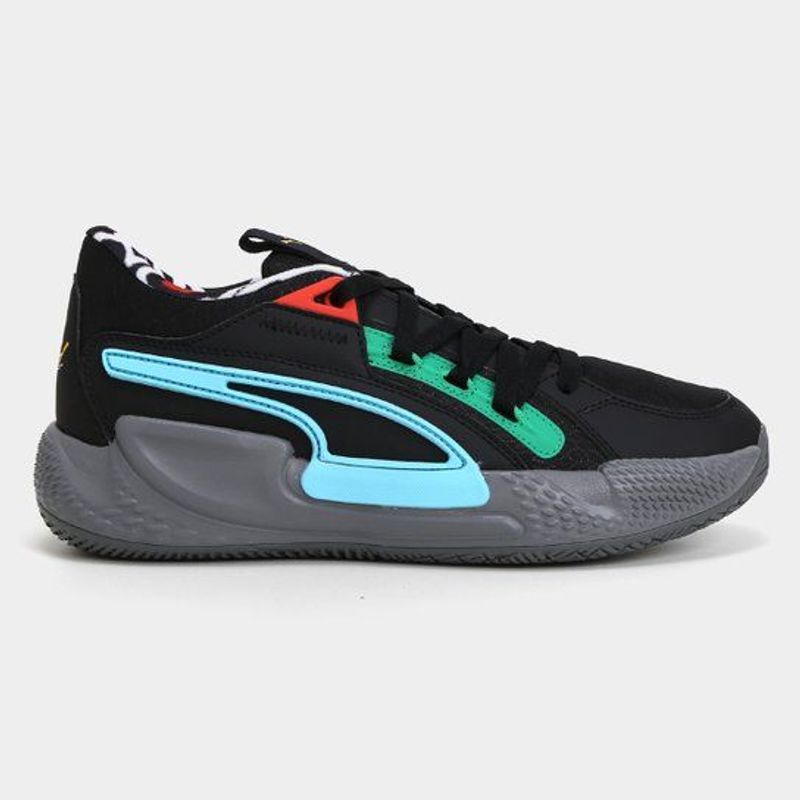 Tênis de Basquete Puma Court Rider Chaos Block Party Masculino