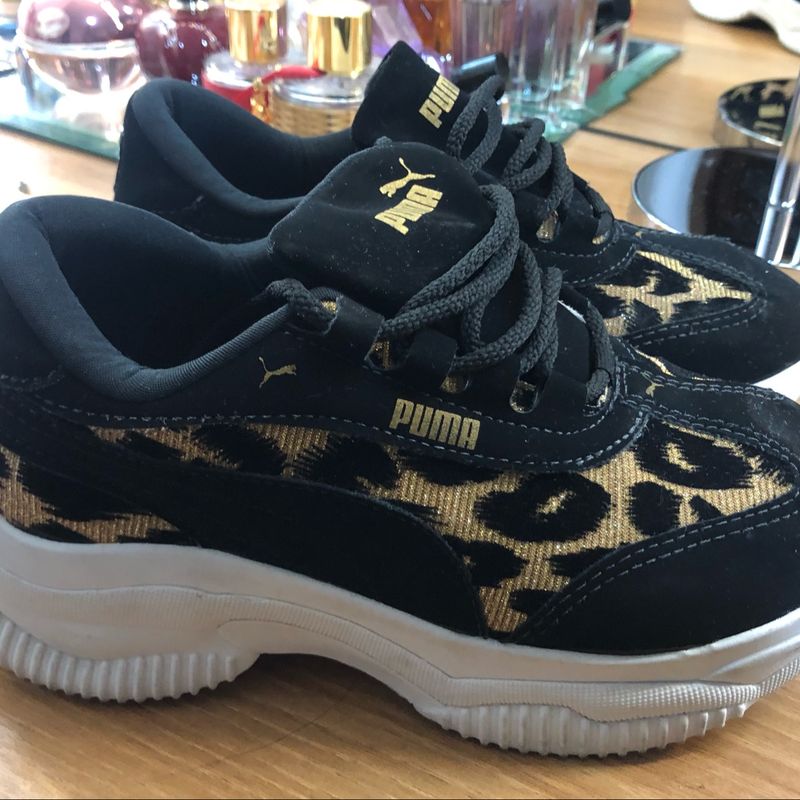 Tenis puma store feminino de oncinha