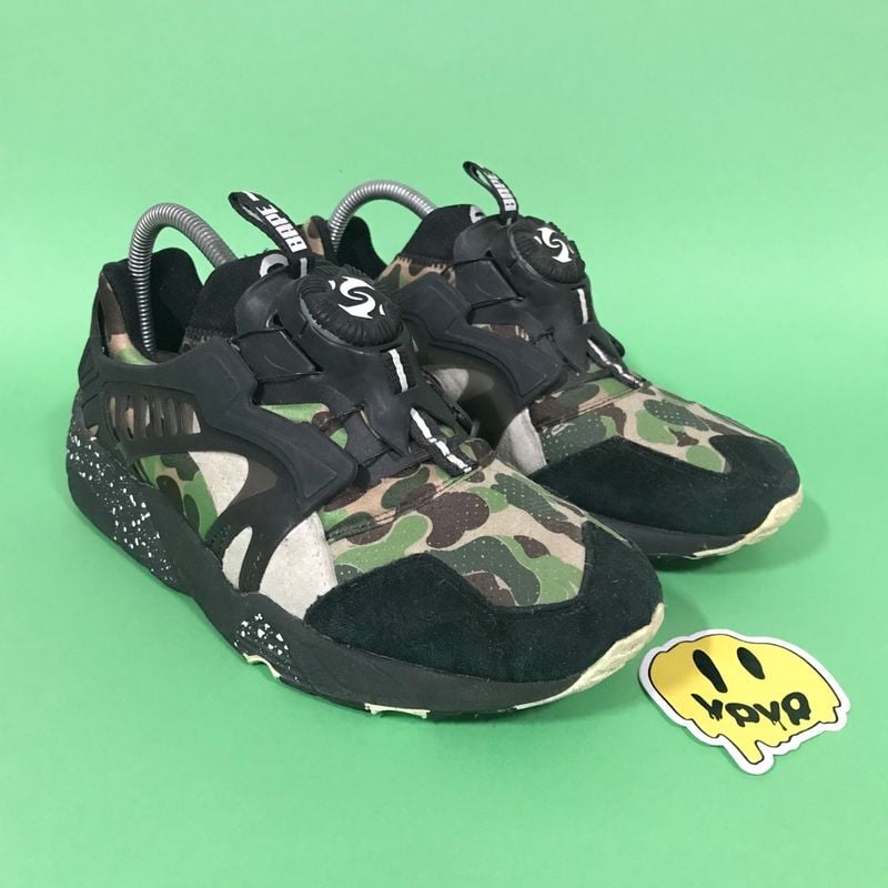 Tenis Puma Disc Blaze X Bape Edicao Limitada Sample Tamanho 40.5 Puma Usado 105410120 enjoei