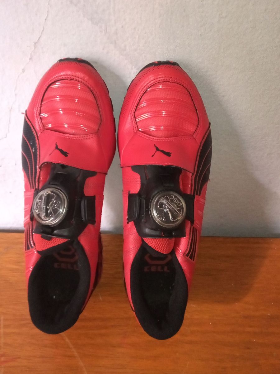 puma disc vermelho