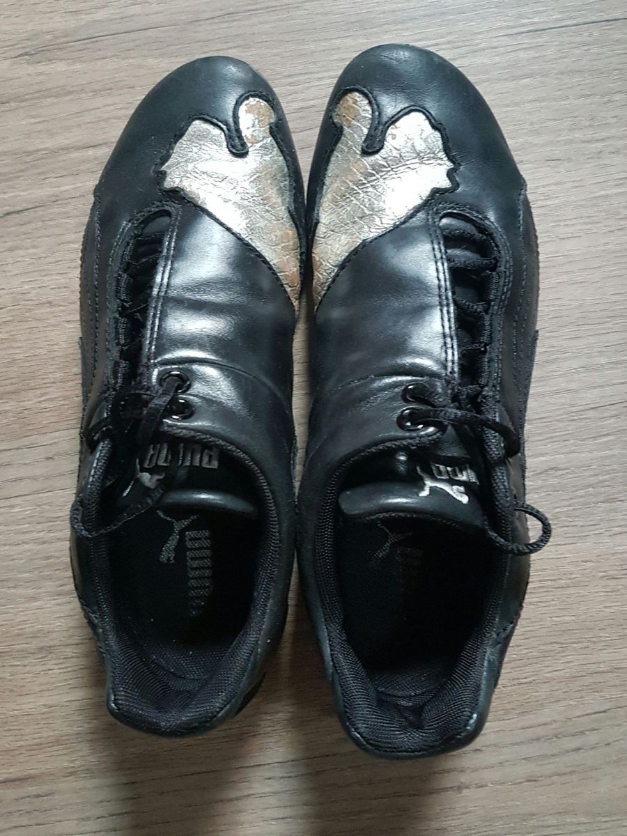 tenis puma de couro legitimo